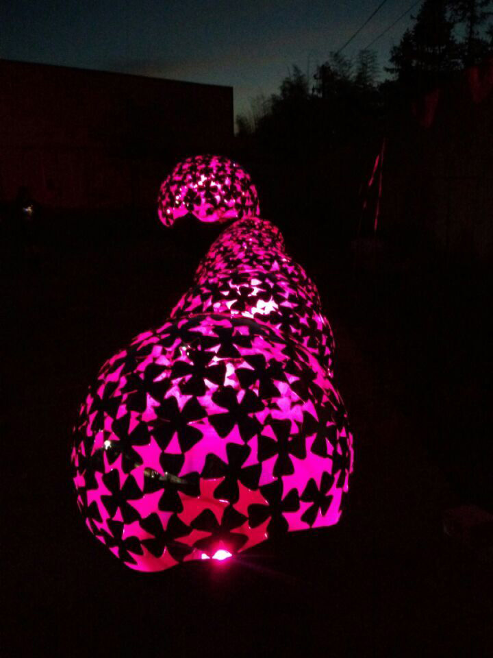 燈光花球1